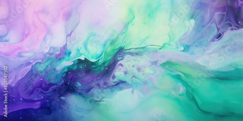 Abstract watercolor paint background liquid fluid texture for background © Lukas
