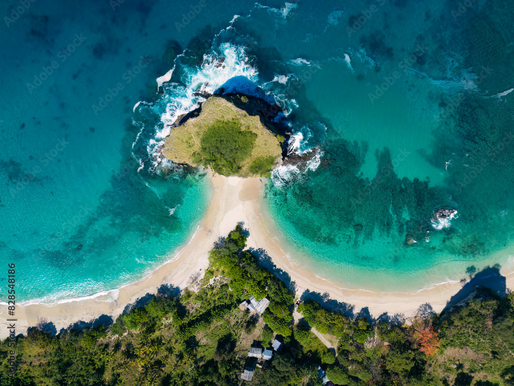 Fototapeta premium Koka Beach in Flores Island, Indonesia