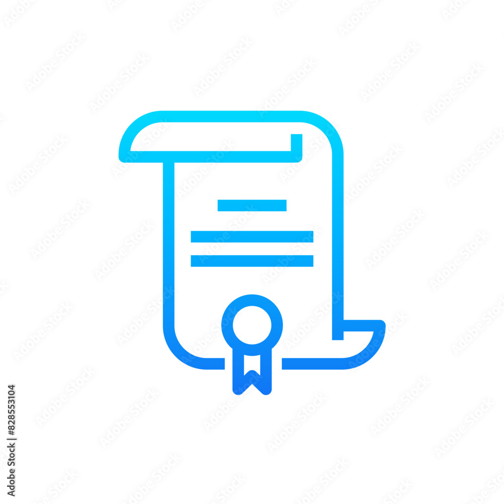 Certificate File Icon Certificate File Icon