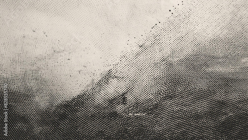 aged newspaper halftone abstract dotted background and texture