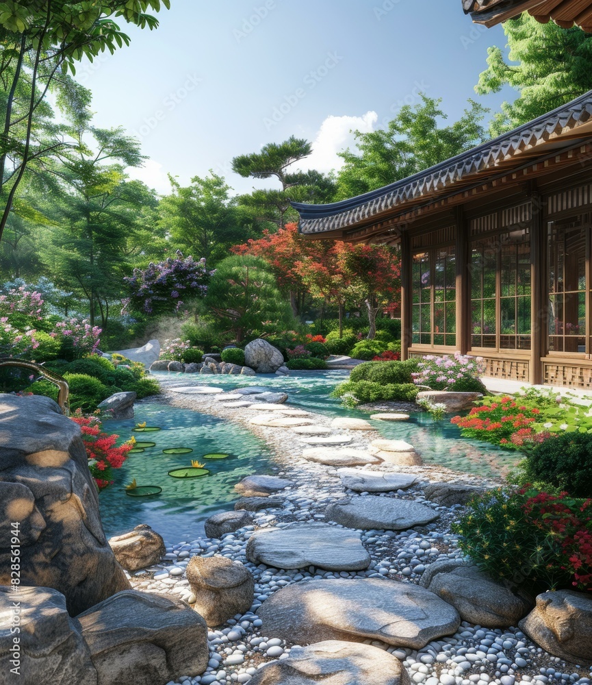 Fototapeta premium Japanese Garden