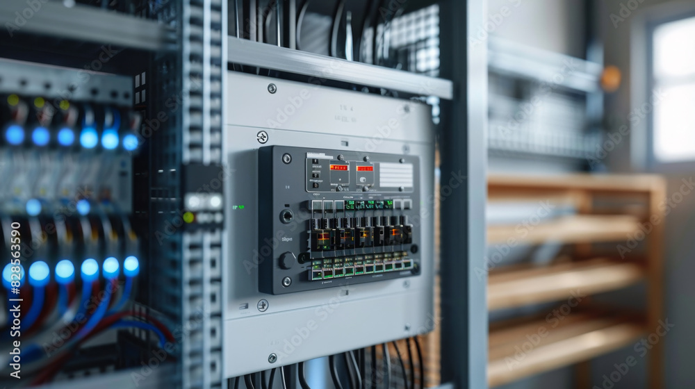 Discover a well-organized electric control box at home. Discover a well-organized electric control box at home.