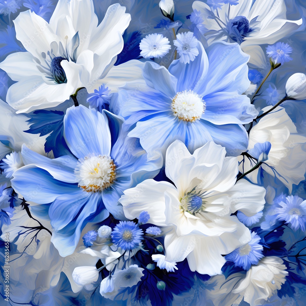 bouquet of blue flowers bouquet of blue flowers