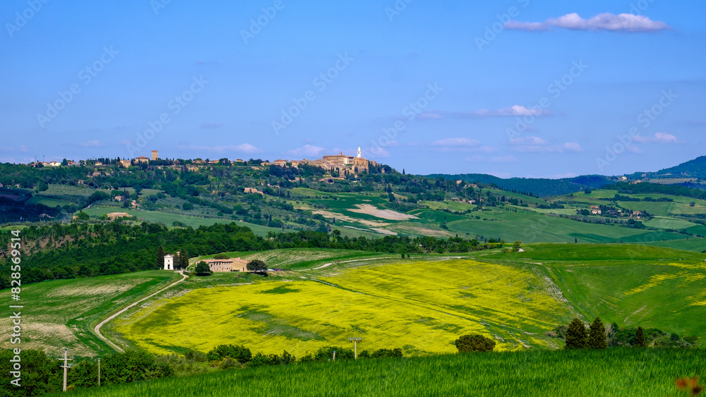 Naklejka premium Val d'Orcia