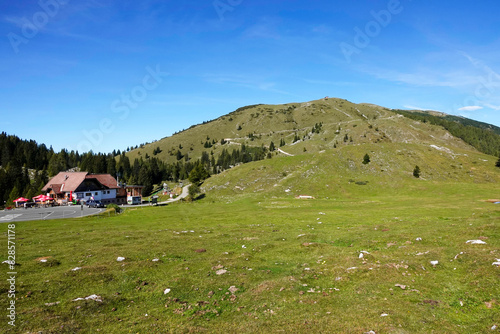 Auf dem Dobratsch in Kärnten in Österreich