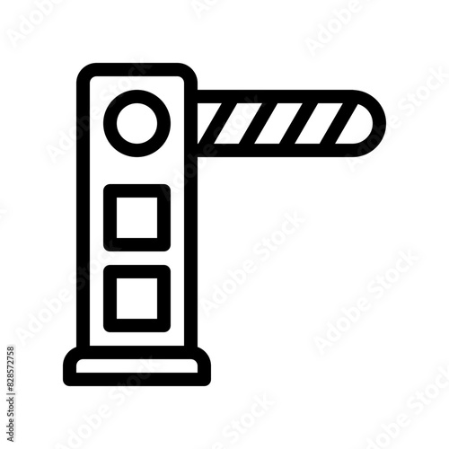 barrier line icon