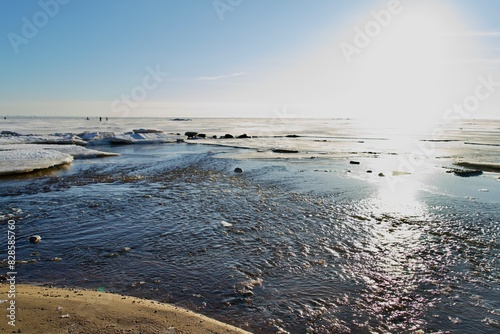 sunrise over the sea