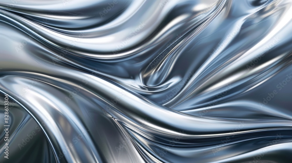 Abstract art background with wide smooth silver art wallpaper Abstract art background with wide smooth silver art wallpaper