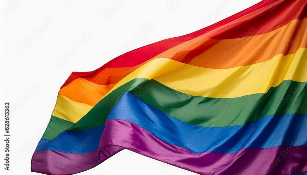 lgbt flag on a white background, queer lgbtq pride month, parade, june 1st, fight against homophobia and bullying, tolerance lgbt flag on a white background, queer lgbtq pride month, parade, june 1st, fight against homophobia and bullying, tolerance