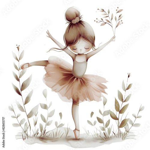 little ballerina girl - 1