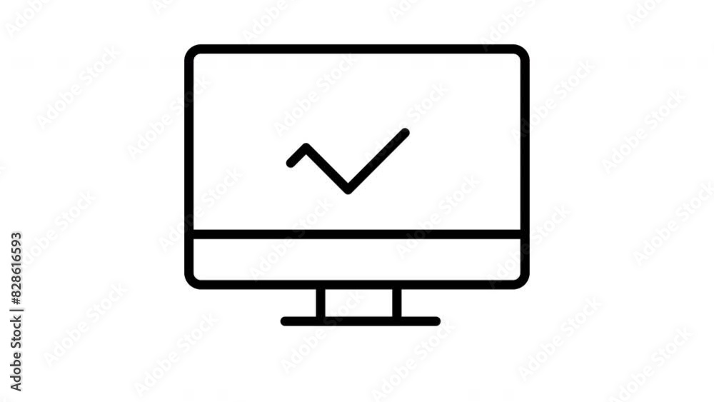 Animated Computer monitor with a line up arrow, perfect for illustrating progress, improvement, growth, success, productivity in business or technology concepts. Animated Computer monitor with a line up arrow, perfect for illustrating progress, improvement, growth, success, productivity in business or technology concepts.