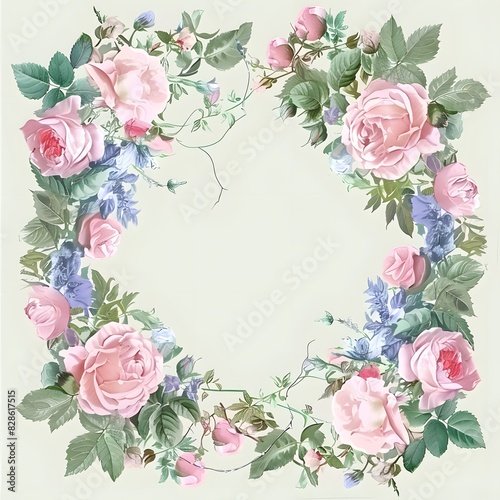 pink rose background