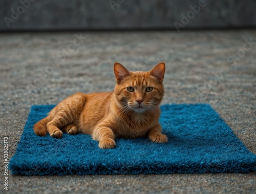 cat sitting on the roof