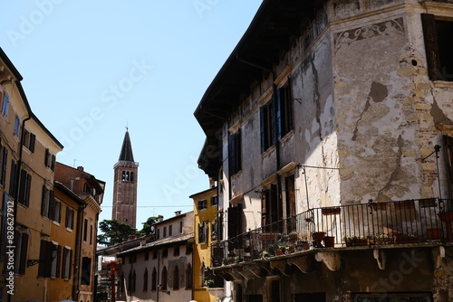 Historic center of Verona, Italy