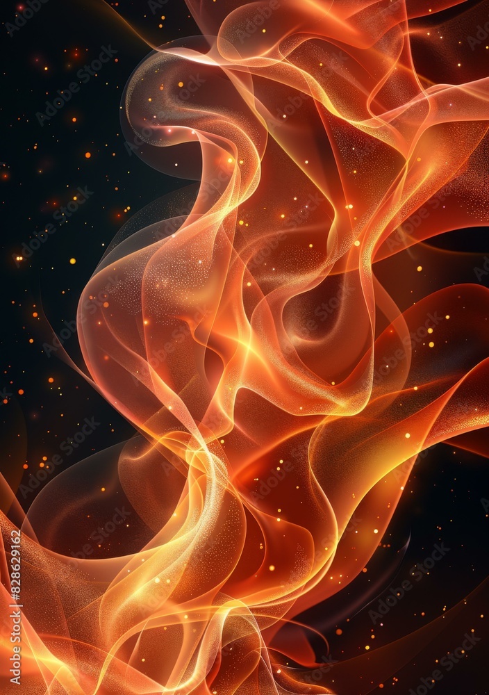 Fototapeta premium Blazing Fire