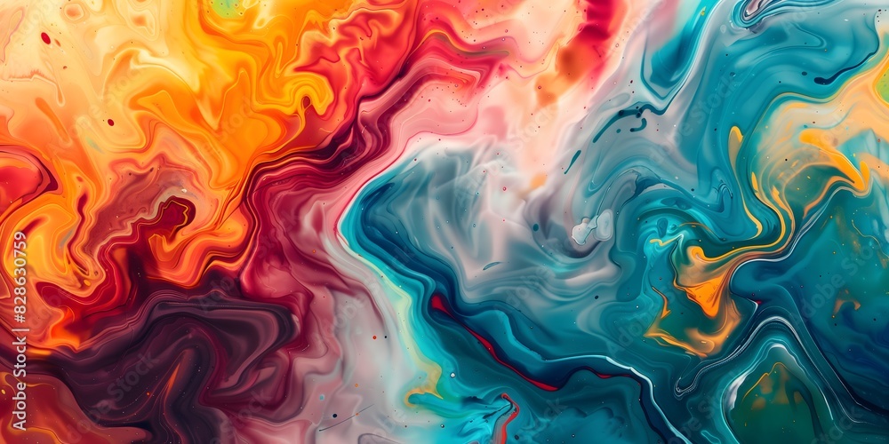 Multicolored abstract background vibrant palette swirling hues dynamic composition artistic expression waves seascape painting background texture abstract art background wallpaper illustration Multicolored abstract background vibrant palette swirling hues dynamic composition artistic expression waves seascape painting background texture abstract art background wallpaper illustration