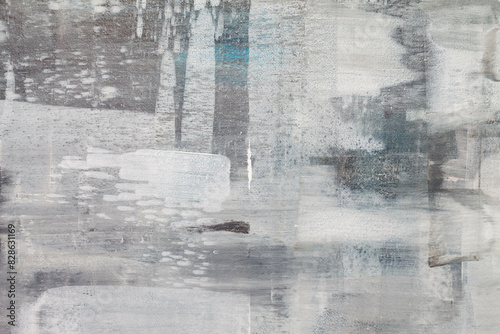 painted abstract background