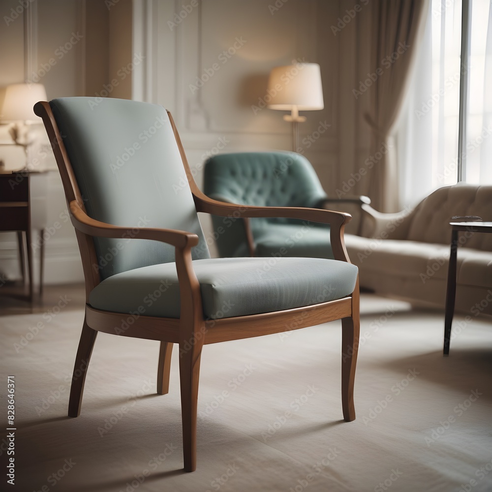 chair and table