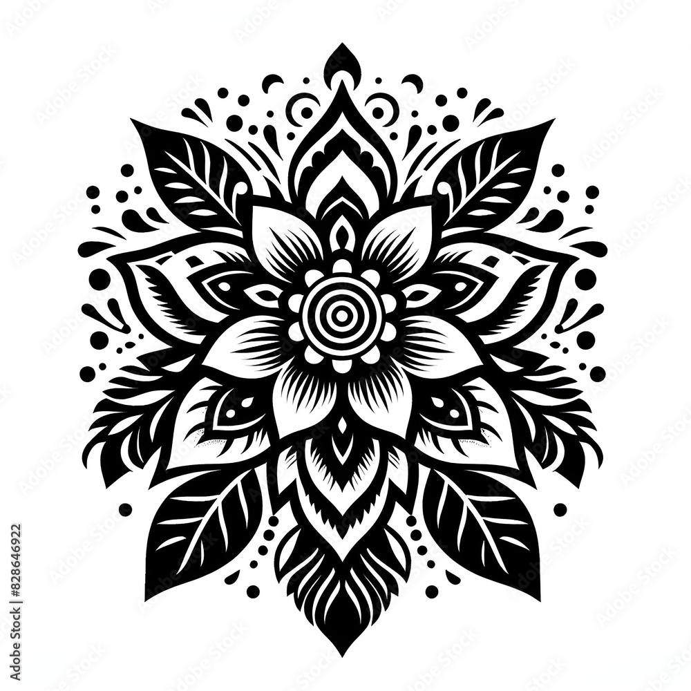 abstract floral background
