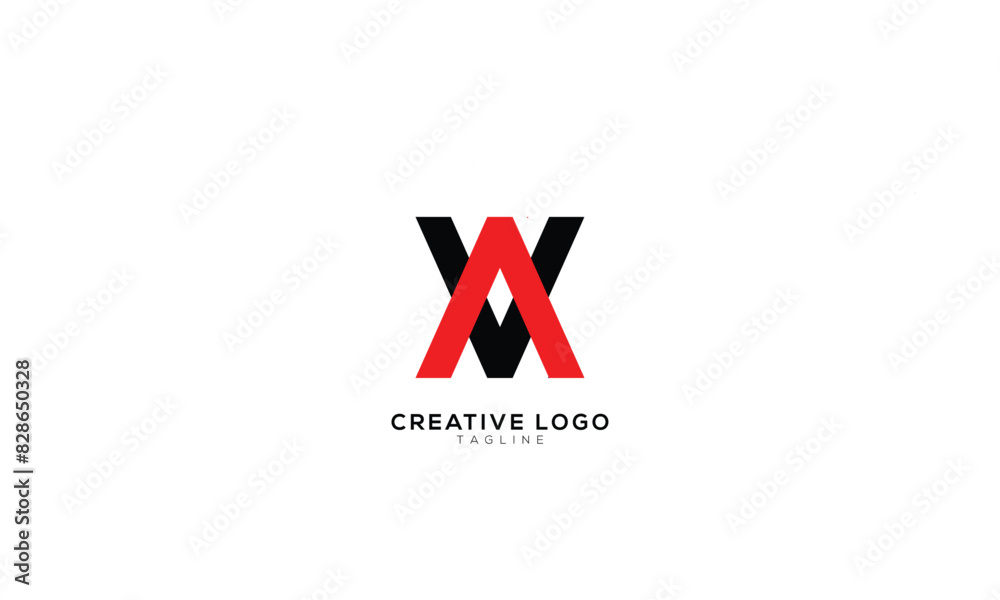 VA AV Abstract initial monogram letter alphabet logo design VA AV Abstract initial monogram letter alphabet logo design