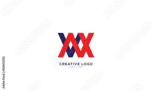 VAX AXV XAV Abstract initial monogram letter alphabet logo design