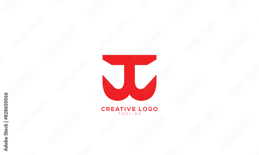 TW JJ Abstract initial monogram letter alphabet logo design TW JJ Abstract initial monogram letter alphabet logo design