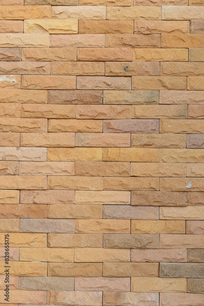 Fototapeta premium blank old brick wall background, interior and exterior design