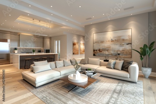 Modern Minimalist Living Room Design