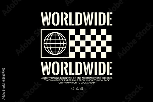 Streetwear Style Apparel design, Clothing Streetwear Design Vector Files