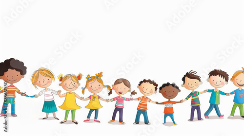 International Children's Day graphic template