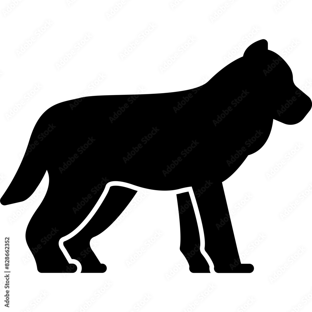 Wolf Animal Icon