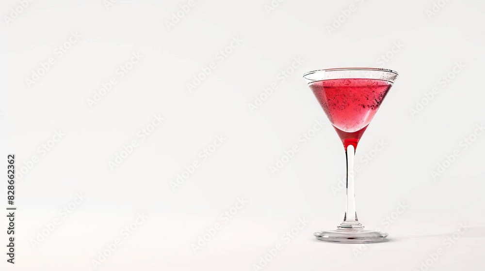 Cosmopolitan cocktail drink isolation on a white Cosmopolitan cocktail drink isolation on a white