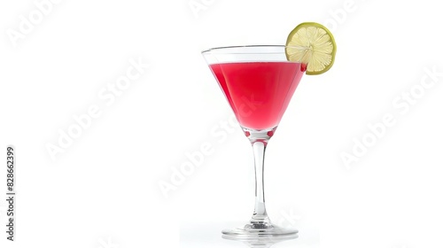 Wallpaper Mural Cosmopolitan cocktail isolated on white Torontodigital.ca