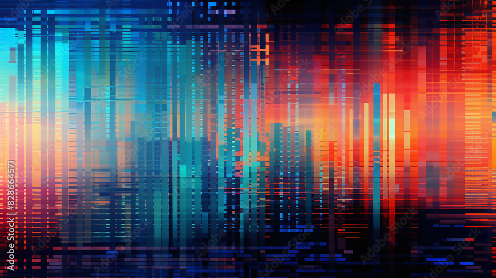 abstract background with equalizer abstract background with equalizer