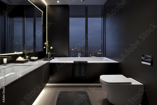 Modern bathroom and toilet design
