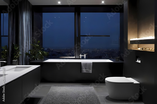 Modern bathroom and toilet design