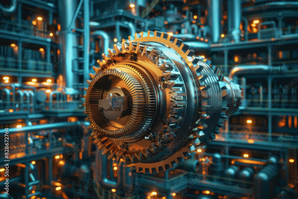 Obraz premium Mechanical and Electrical Engineer,Graphic Image,Business Image,High Quality Photo,Earth