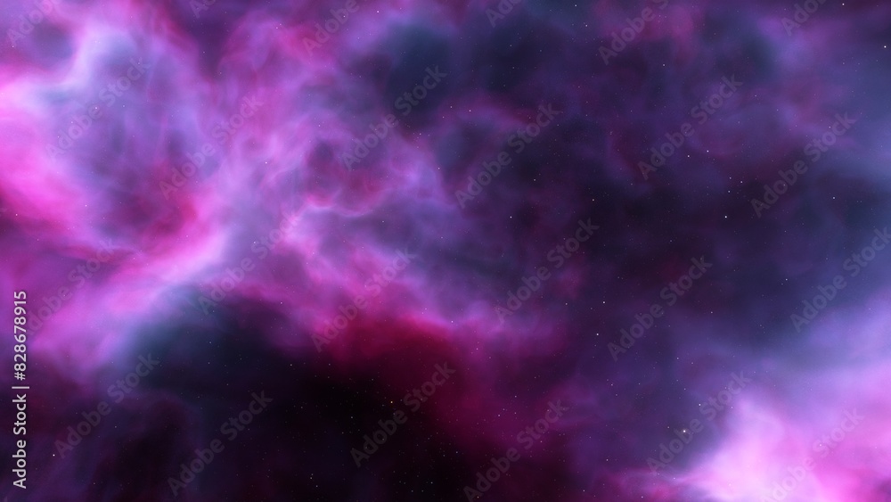 Space background. Nice clean colorful nebula with star field. 3D rendering
Space background. Nice clean colorful nebula with star field. 3D rendering