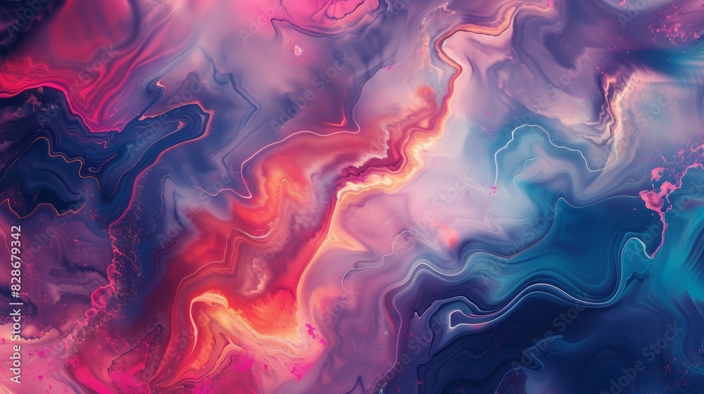 Abstract cloud of colors, mix of pink and purple Abstract cloud of colors, mix of pink and purple