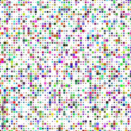 abstract rectangular pattern with randomly sized shapes