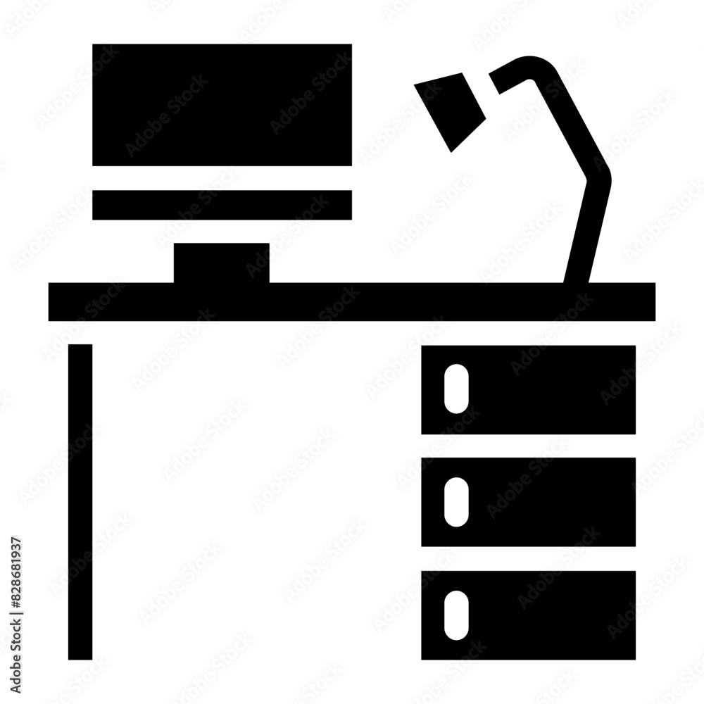 office desk icon office desk icon