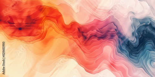 Abstract cloud of colors, mix of pink and purple photo