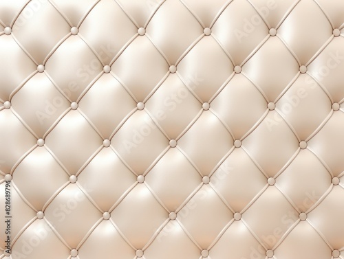 Seamless light pastel diamond tufted upholstery background texture elegant luxury backdrop