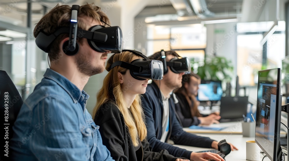 Employees Pioneering the Future: Developing New Products with Advanced VR and Tools Employees Pioneering the Future: Developing New Products with Advanced VR and Tools