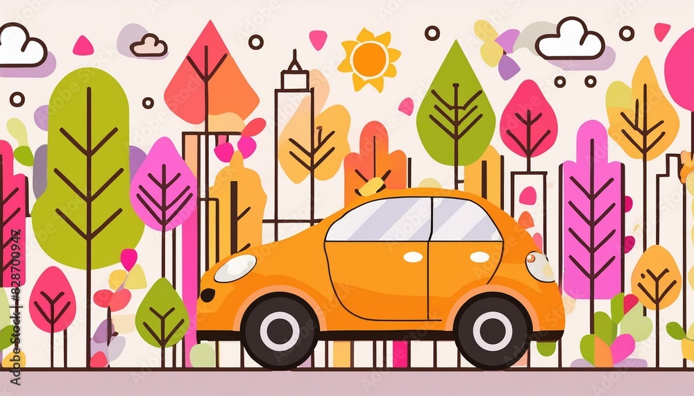 ev car eco friendly alternative energy future concept sustainability green ev car eco friendly alternative energy future concept sustainability green