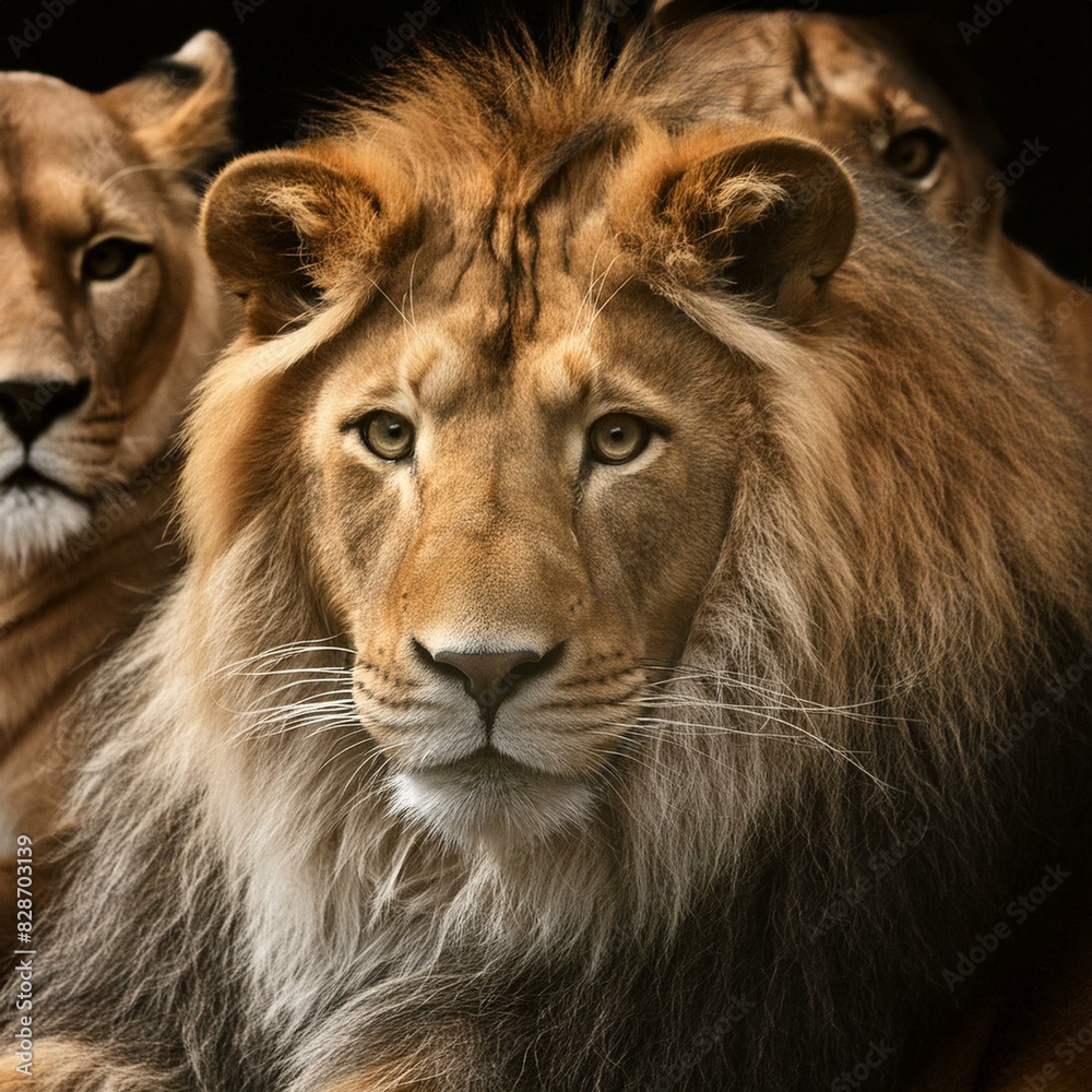 Fototapeta premium 사자