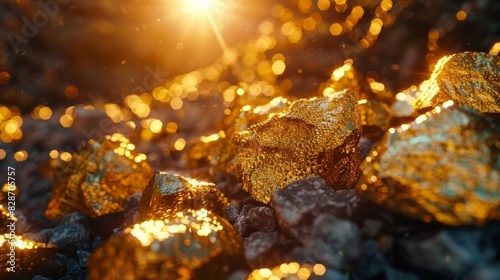 Investing in gold mining stocks can provide exposure to the performance of the gold market through publicly traded companies.