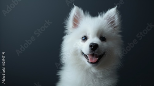 Portrait of a cute dog © Mechastock