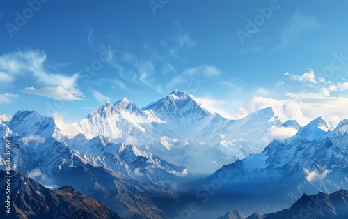 An impressive mountain range showcasing the stunning diversity of landscapes across various continents.