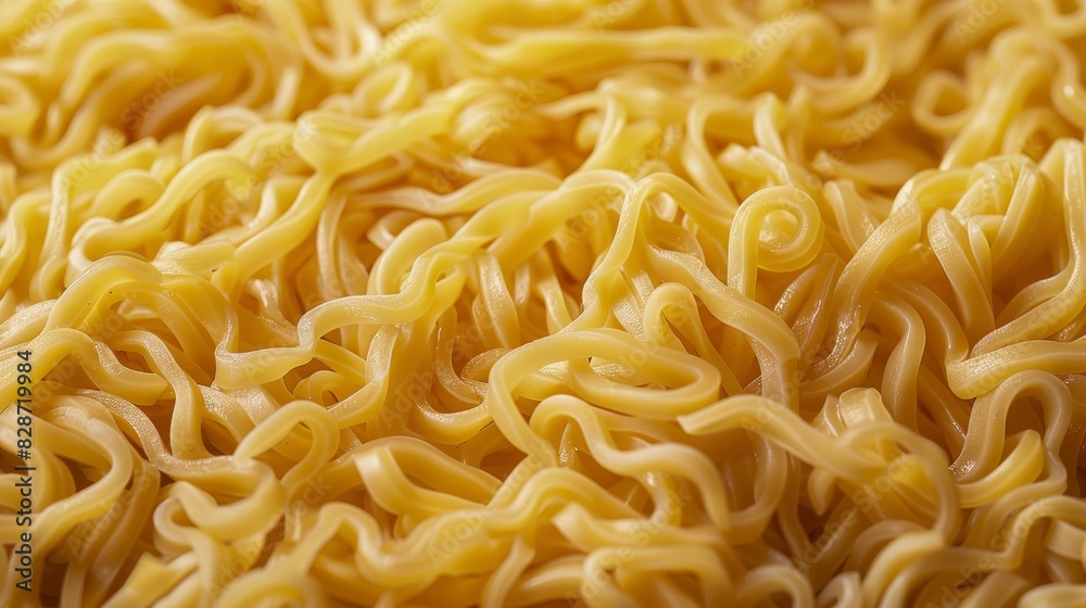 High-definition close-up of raw ramen noodle texture, perfect for showcasing the quality in food advertising High-definition close-up of raw ramen noodle texture, perfect for showcasing the quality in food advertising